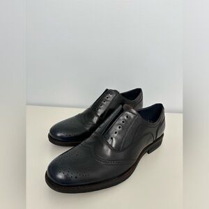 New Lasocki Executive Imperials Leather Wingtip Saddle Oxford Shoes Mens S: 11